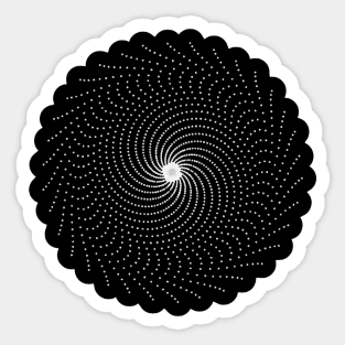 Spirals Sticker